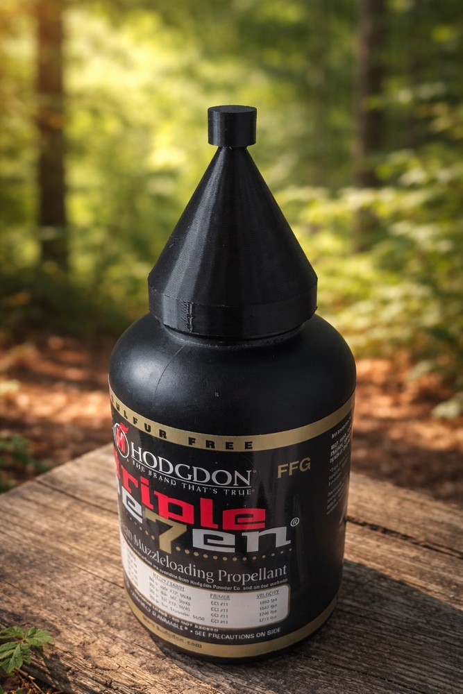 Muzzleloader Speed Loader Field Kit Bundle 2 Tubes 4 Cappers Funnel Black Powder