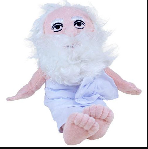Little Thinkers Socrates Plush Doll Unemployed Philosophers Guild 01072