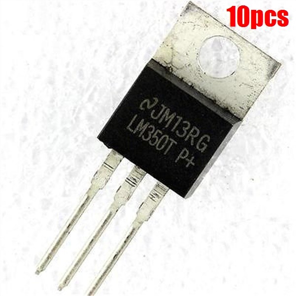 10Pcs LM350T LM350 Adjustable Voltage Regulator pm