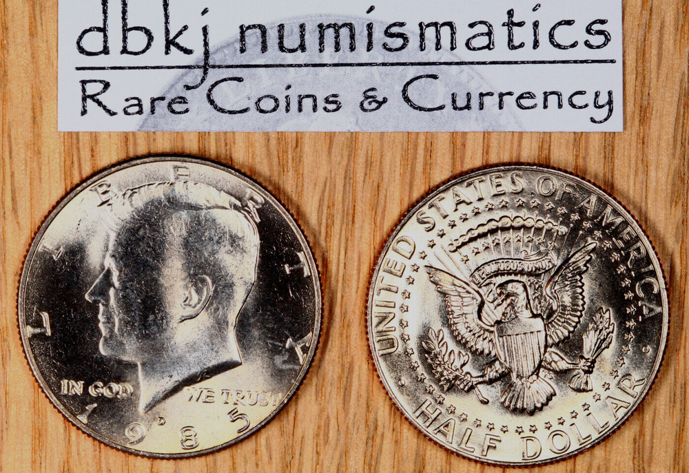 1985 D Kennedy Half Dollar 50¢ - Choice to Gem Uncirculated