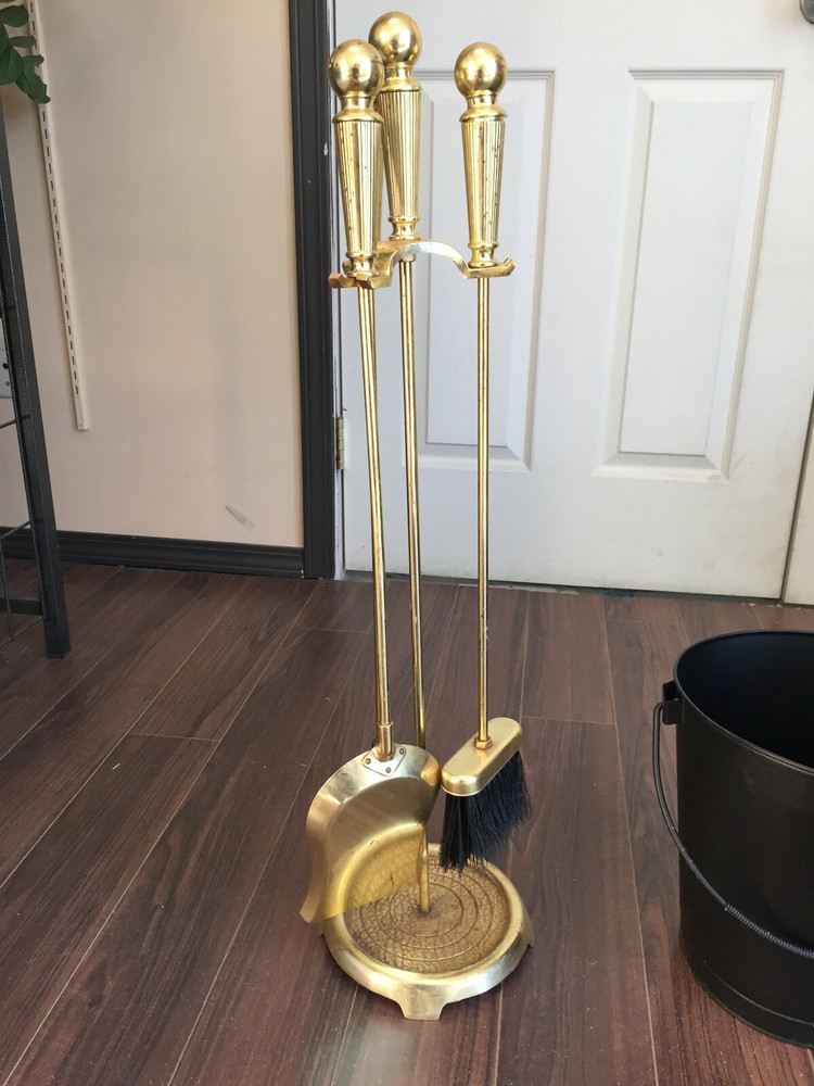 Fireplace Tool Set with Bucket