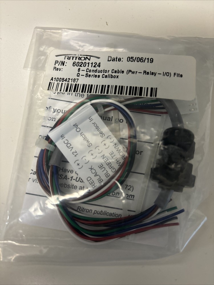 Ritron 60201124 6-conductor Cable