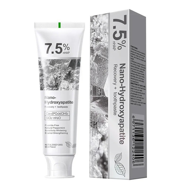 7.5% Hap Nano Hydroxyapatite Toothpaste Remove Deep Clean For Sensitive Teeth