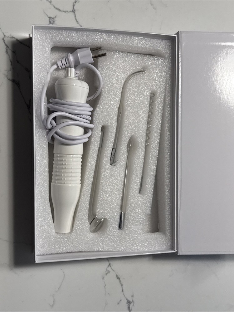 Stacked Skincare High Frequency Device - Barely Used Complete Set - Retails $117