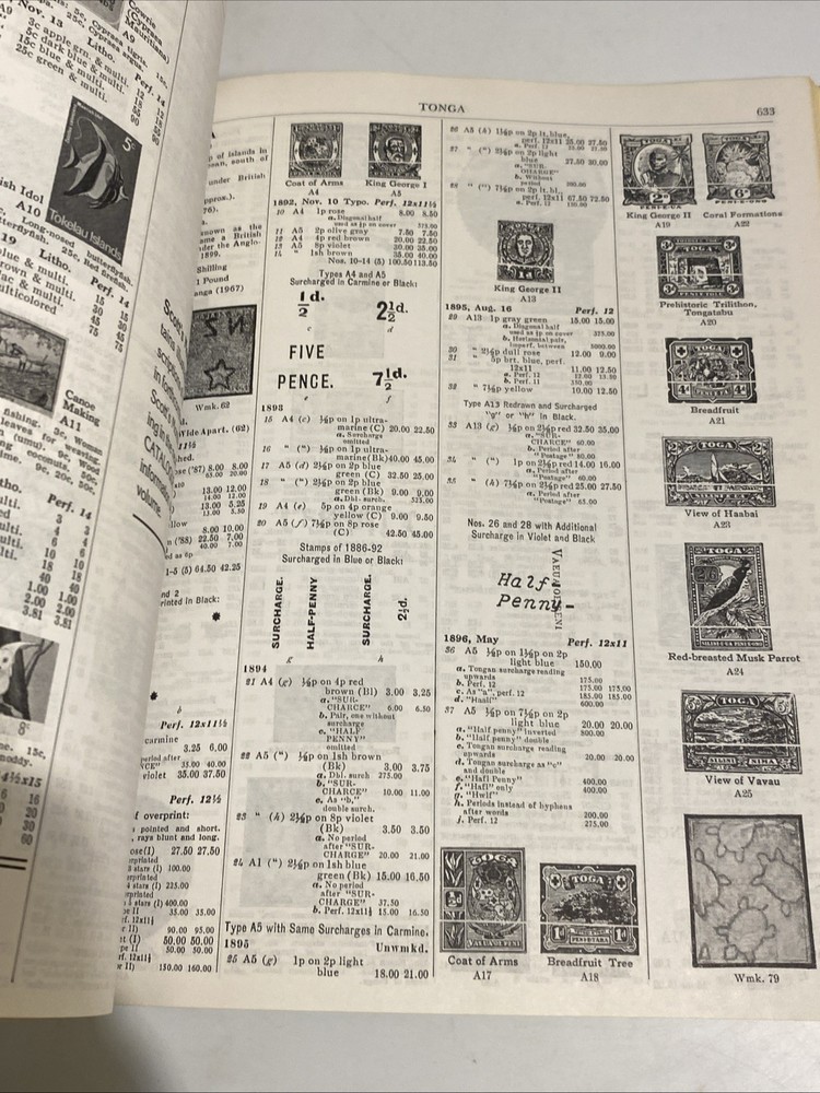 Scott 1979 Standard Postage Stamp Catalogue Volume 1
