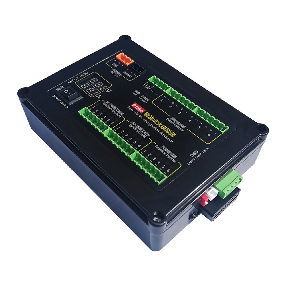 PD60 ECU Testing Equipment For Efficient Injector And Ignition Simulation