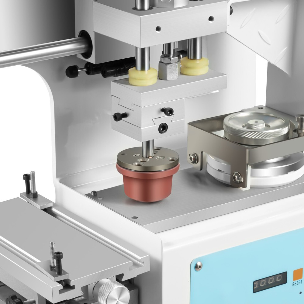 Pneumatic Pad Printing Machine Sealed Ink Pad Printer Cups Stamping Embossing