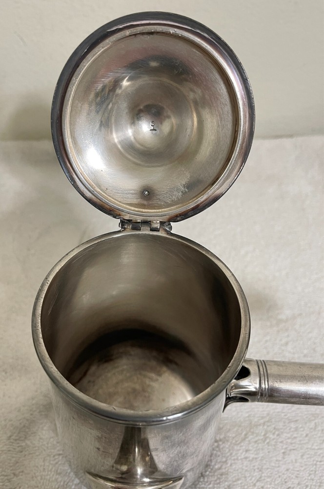 Vintage International Silver Co. Teapot - Coffee Pot 09C Silver Soldered 32 oz.