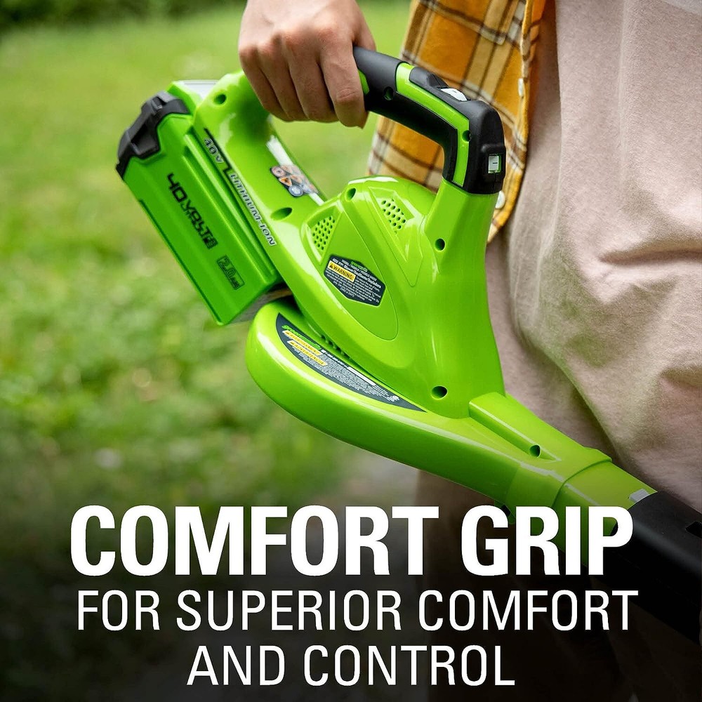 Greenworks 40V 150 MPH Variable Speed Leaf Cordless Blower Tool Only-no battery