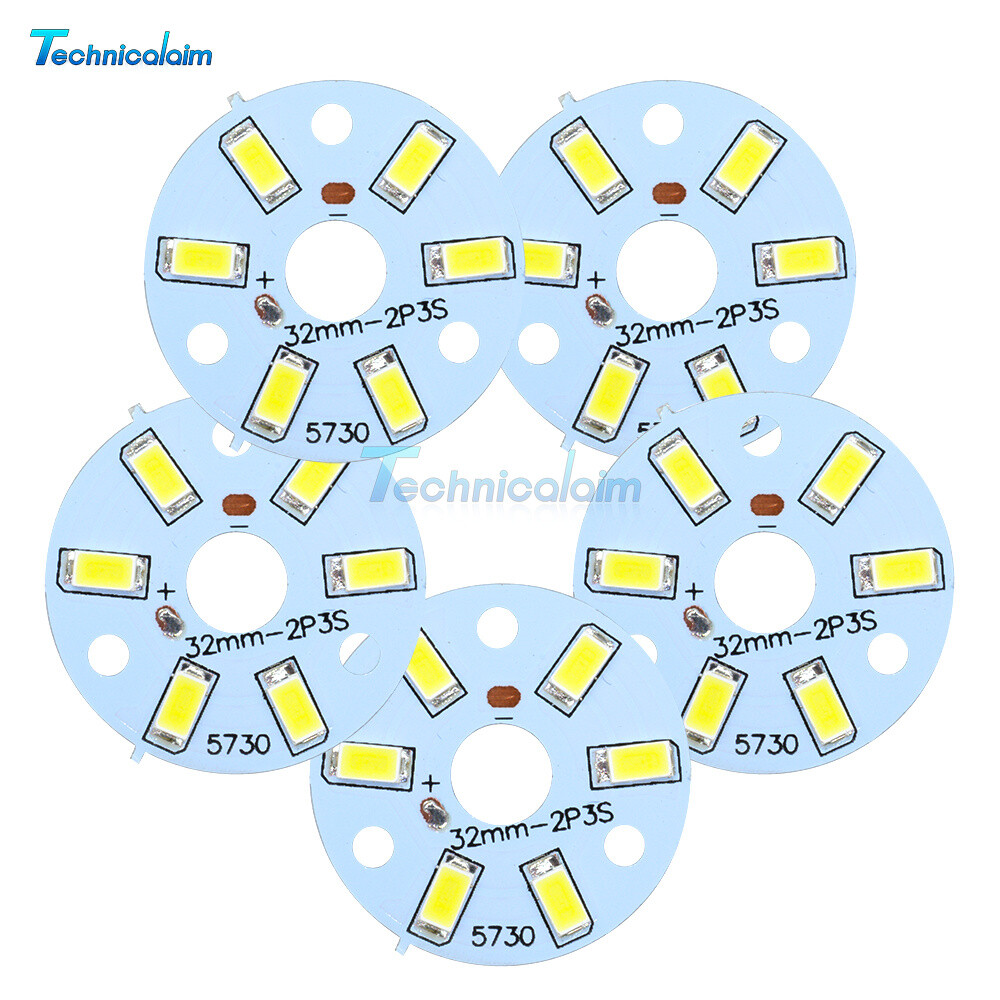 10PCS LED Board 3W 5730 LED Emitting Diode SMD Highlight Lamp Panel White-