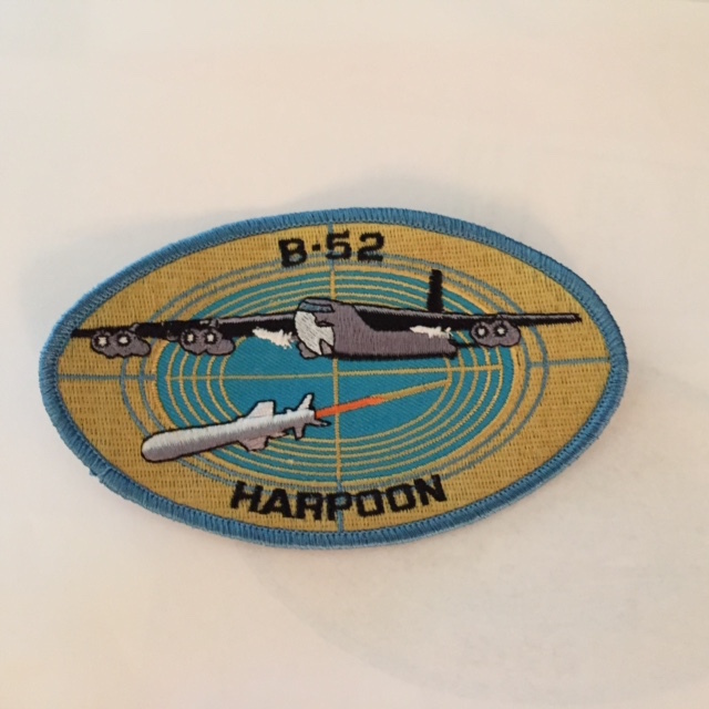 USAF B-52 Stratofortress Patch BUFF Bomber Vietnam Iraq USN Harpoon US seller