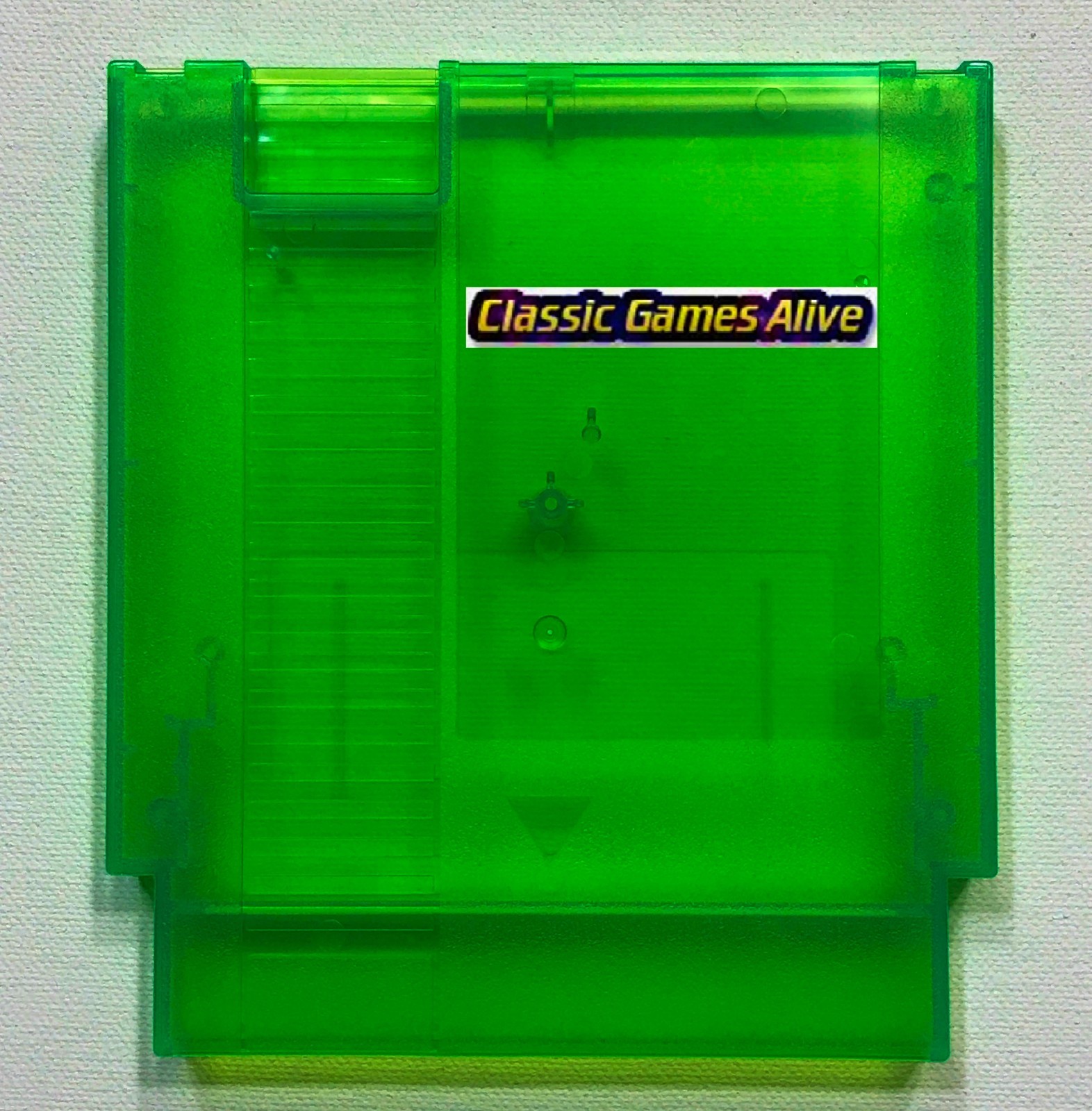 NES Replacement Case Cart Shell - Transparent COLOR, Gold, Sliver (Raspberry Pi)