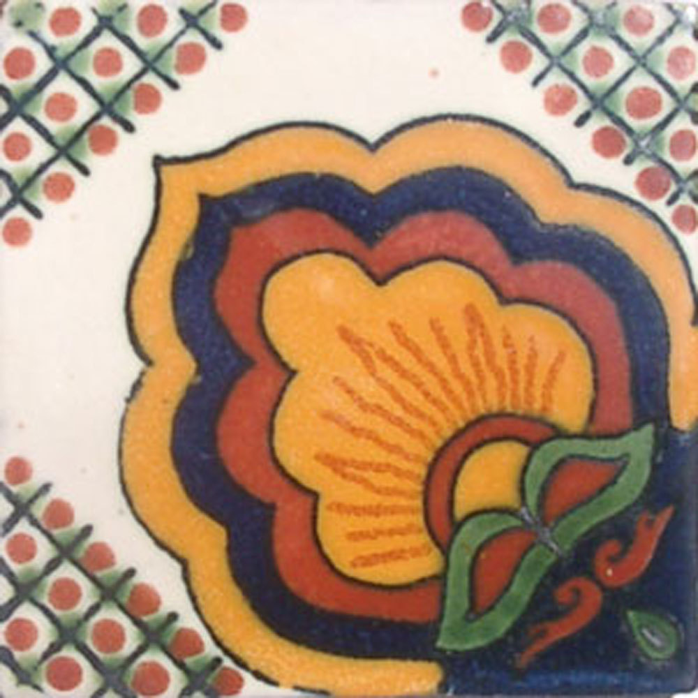#C066 MEXICAN CERAMIC HANDMADE TALAVERA TILE SETS