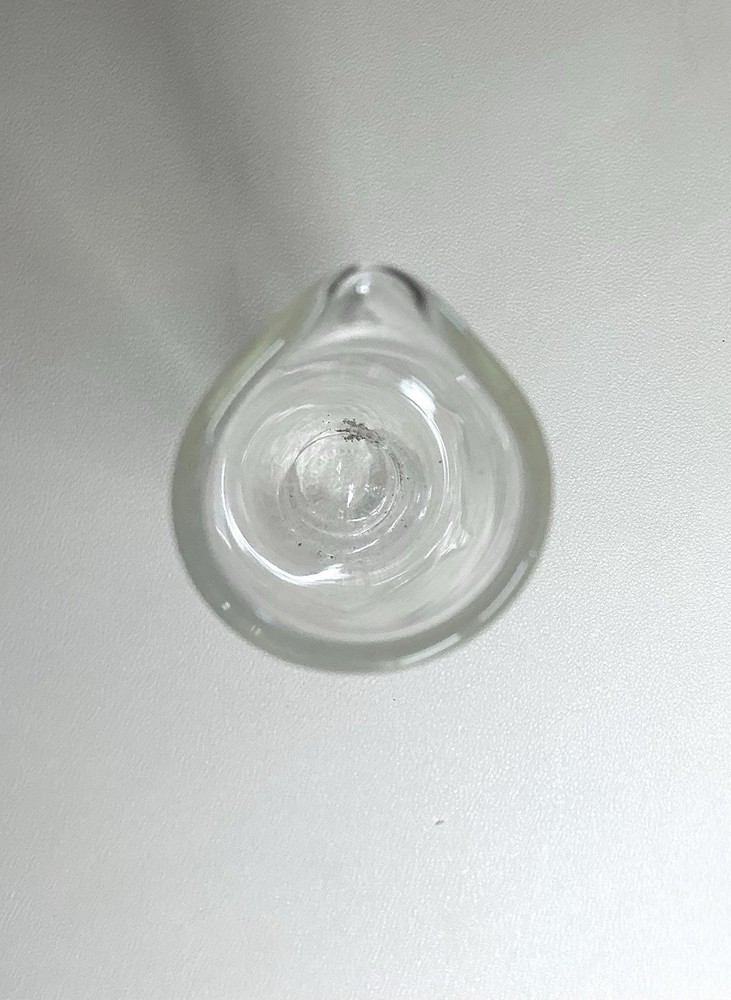 Pyrex Graduated Cylinder Hex Base 100ML White Scale Beaded Top & Pourer No. 8024