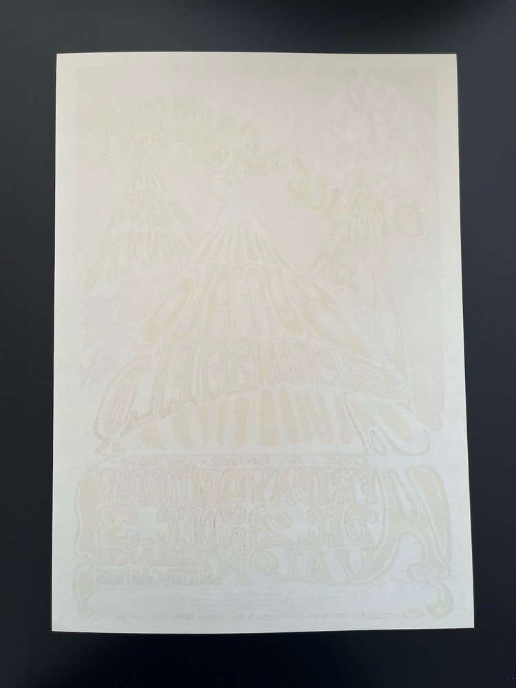 1966 FD-37 Buffalo Springfield Avalon Ballroom Concert Poster