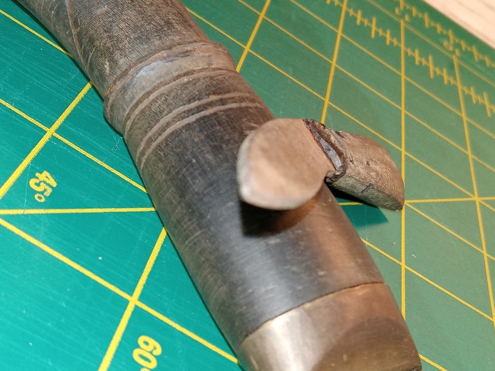 Post WW2 Gurkha Kuki In Leather Scabbard (READ BIO BELOW)