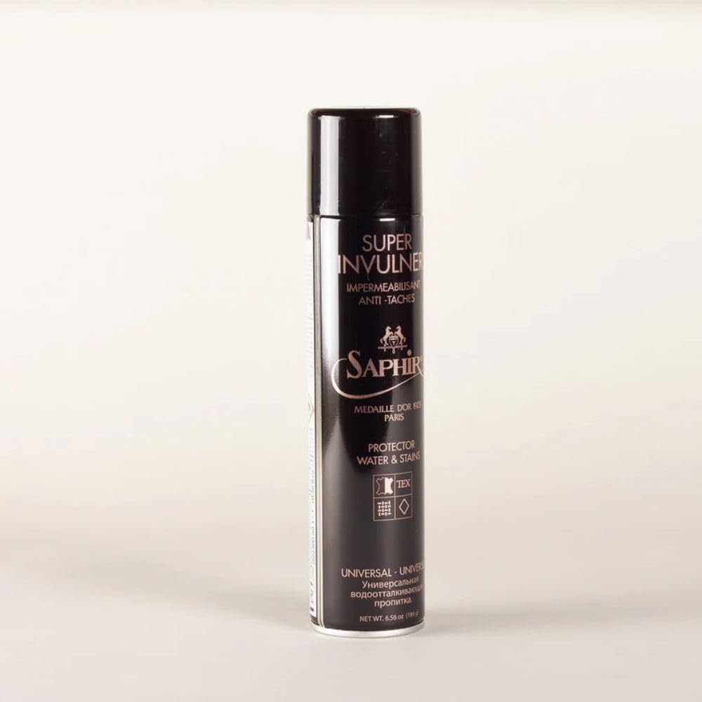 SAPHIR Medaille d’Or Super Invulner – Waterproof Spray for All 300ml, Neutral