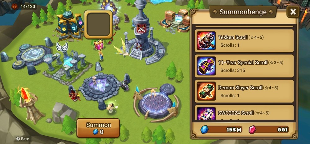 Summoners War Global 1LD5:🔥 LIGHT BATTLE ANGLE + TONS OF SCROLLS🔥