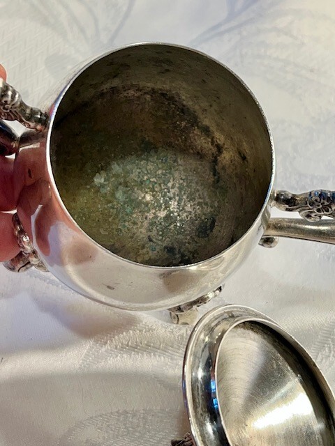 Decorative Sugar Bowl with lid