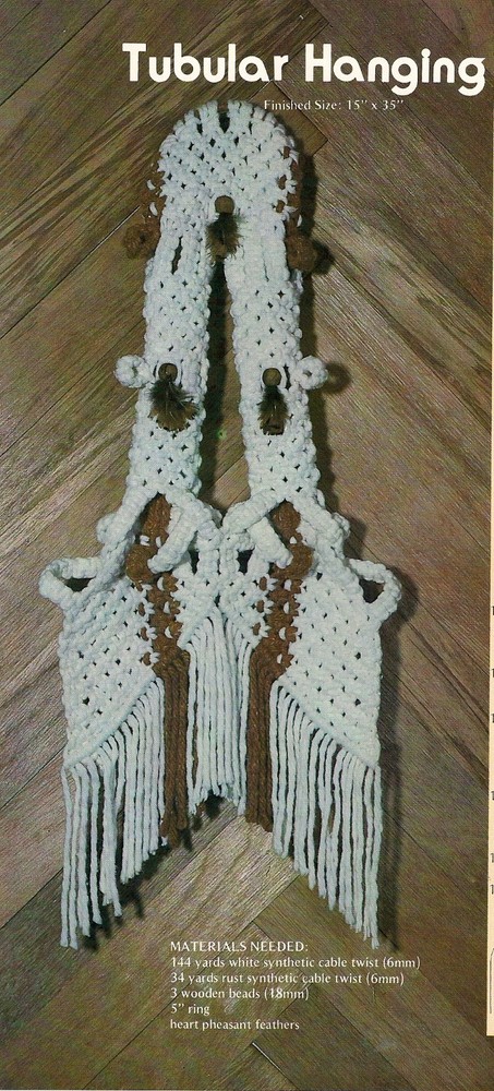 Desk Pad, Clock & Pencil Cup Patterns - Craft Book: #GM9 Macrame With Style