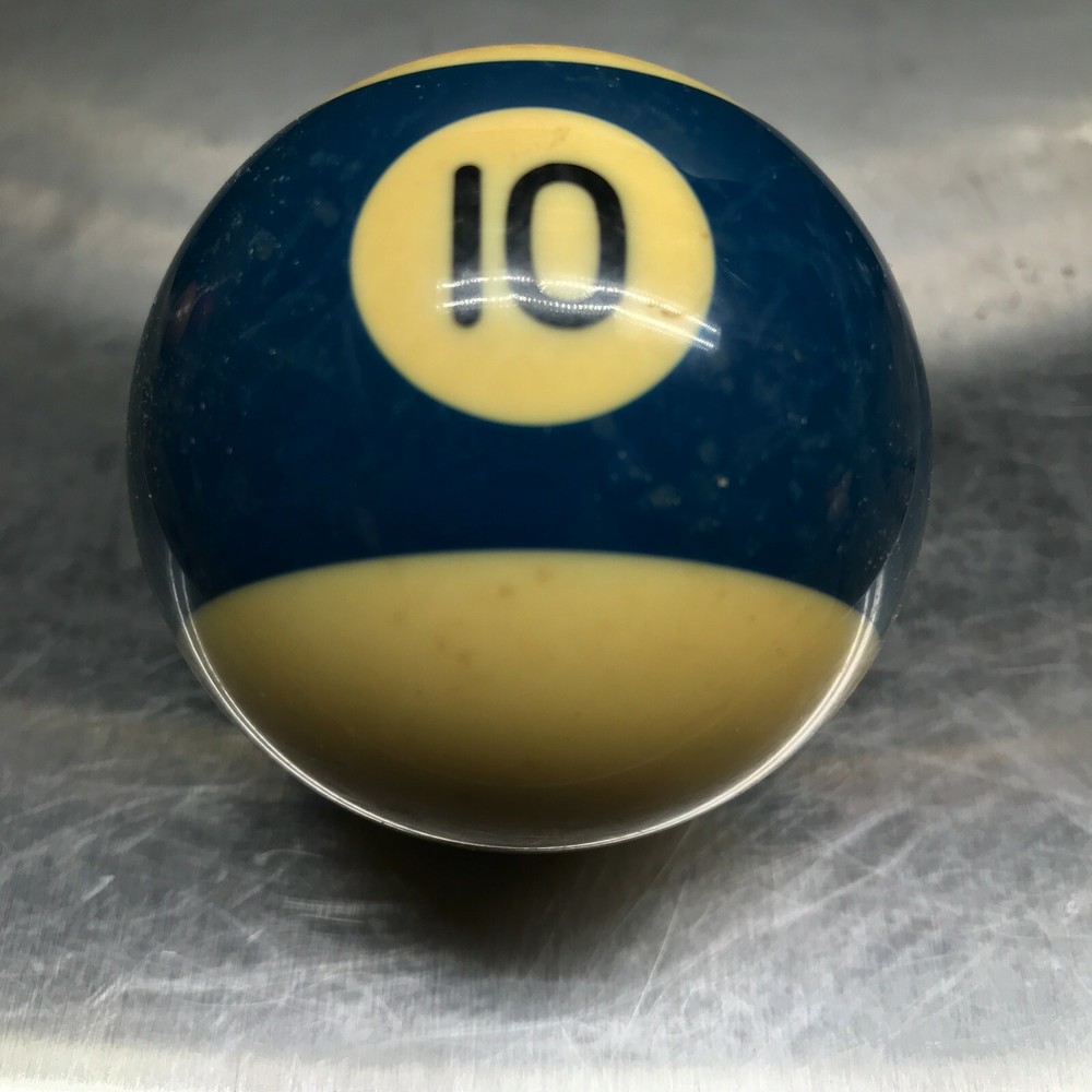 Vintage Replacement #10 Billiard Pool Ball 2 1/4" Diameter