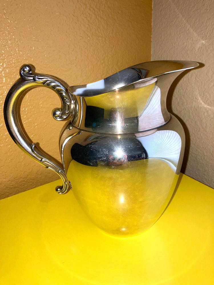 William A. Rogers Silverplate Water Pitcher