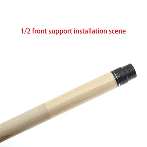 5/16-18 Billiard Cue Joint Protector Black Pool Cue Stick Protector