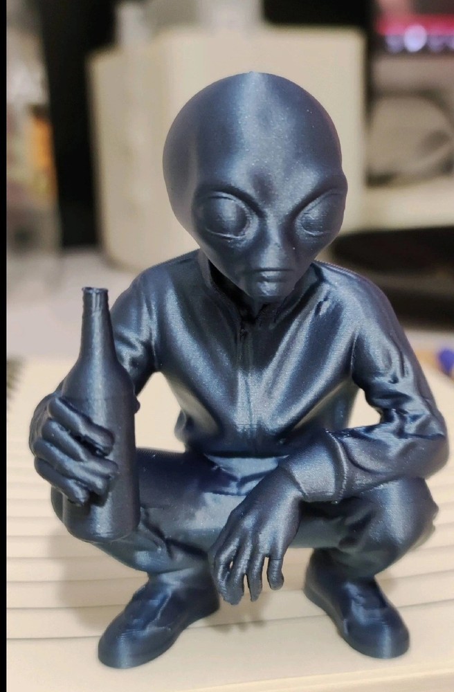 Alien Chillin Figurine