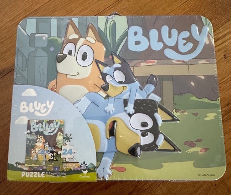 Bluey Puzzle lunchbox