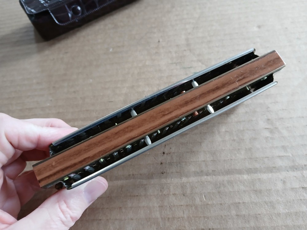 Hohner 64 Chromonica 4 Chromatic Octaves Professional Model w/ Case