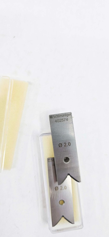 2 PACK Schleuniger "V" Style Replacement Blades 2MM STH-102574