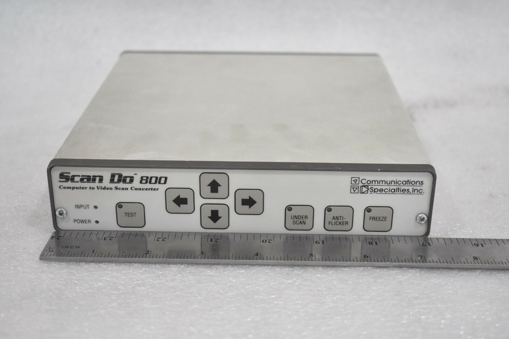 SCAN DO 800 COMPUTER TO VIDEO SCAN CONVERTER