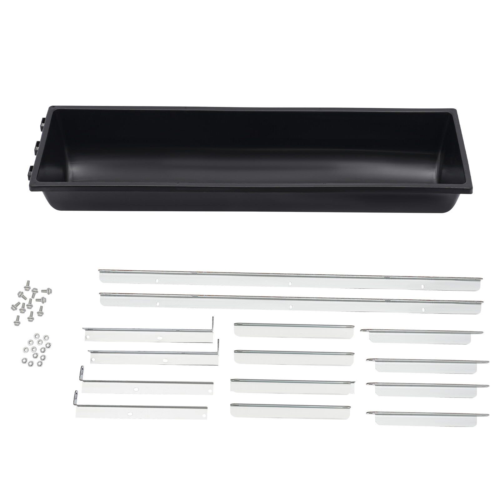 40.5" Livestock Feeding Trough 9.25 Gallon Pasture Hay Feeder Floor Standing