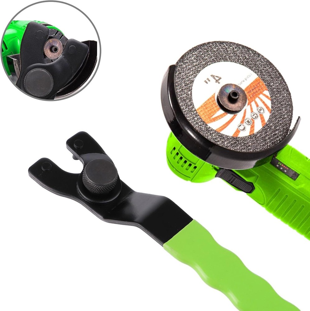 Adjustable Pin Wrench for Angle Grinder Machine,Grinder Spanner ​Wrench Green