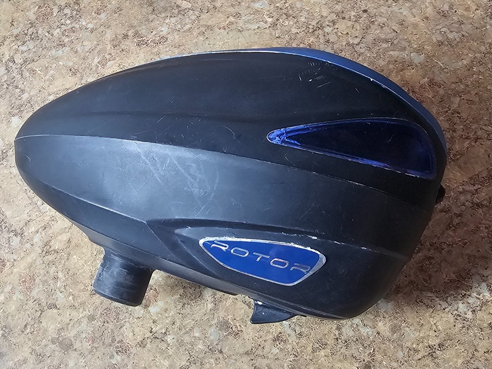 Dye Rotor Electronic Loader Hopper Black/Blue Pre-Owned