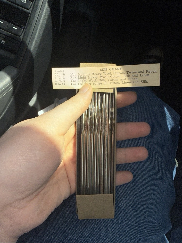 Boye 1940s Size 7 Ten Crochet Hooks