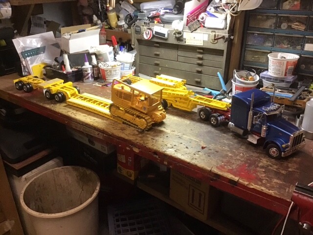 ROPS KIT FOR AMT 1/25 SCALE BULLDOZER MODEL