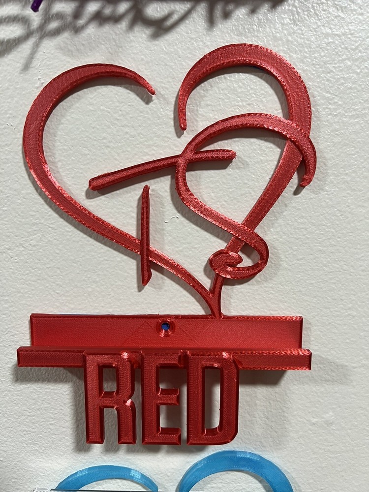 T Swift Inspired CD Wall Mount - Red Album