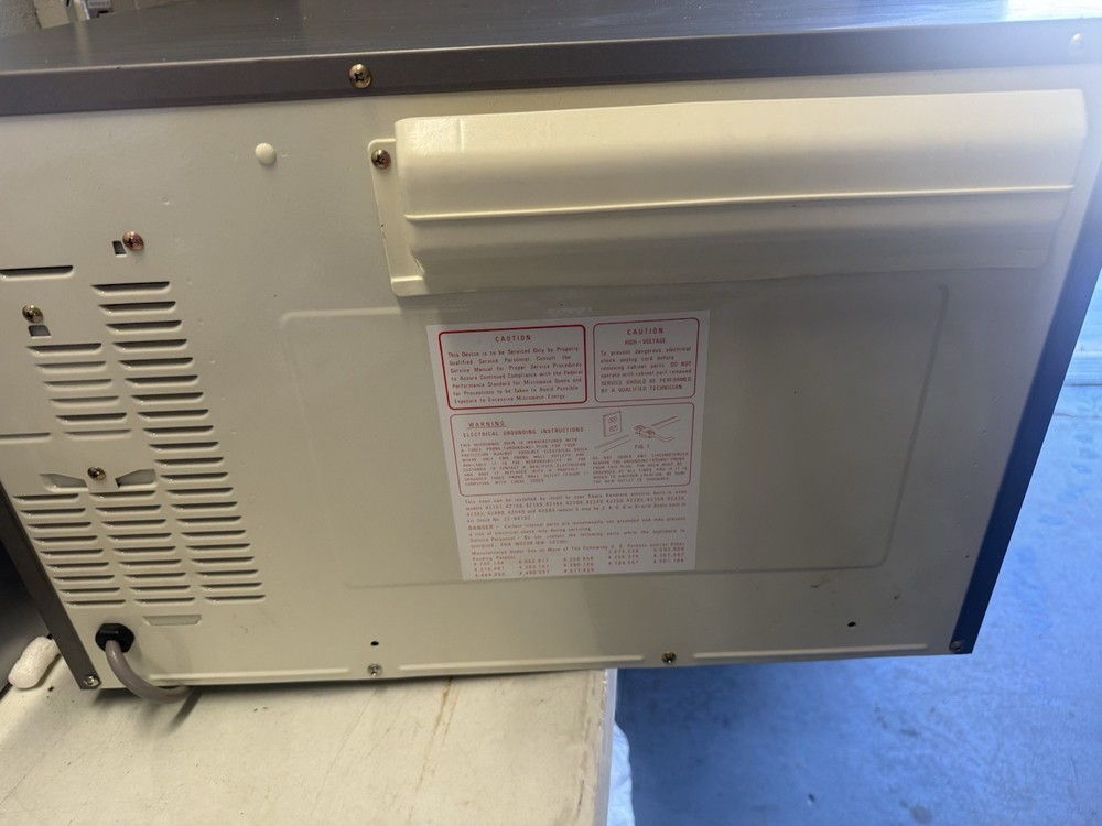 Vintage 1986 Kenner Solid State Microwave