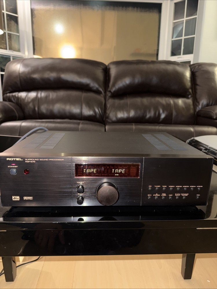 Rotel Surround Sound Processor RSP-976, 5.1 CH Input. Pre-owned NO Remote.