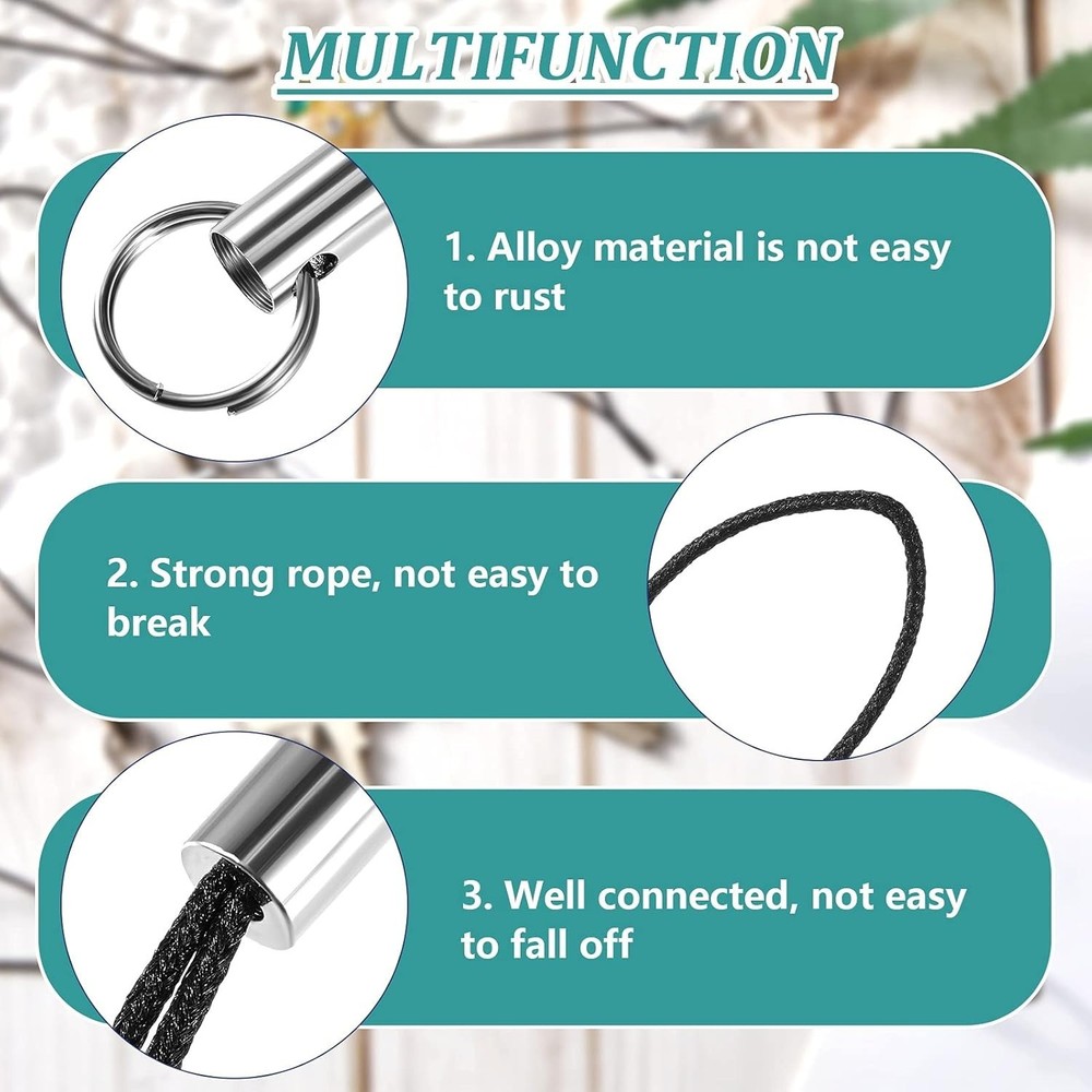 Versatile 200 Pcs Split Ring Keychain Straps - DIY Accessories for Phones & More
