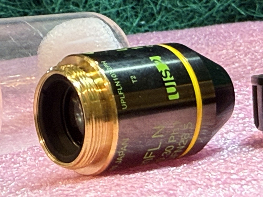 Olympus UPlanFL N 10x/0.30 Ph1 Microscope Objective UIS2 FN26.5