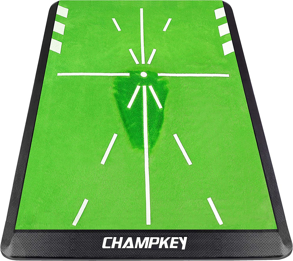 CHAMPKEY Premium Impact Golf Mat 1.0 Edition | Path Feedback Golf Practice Mat |