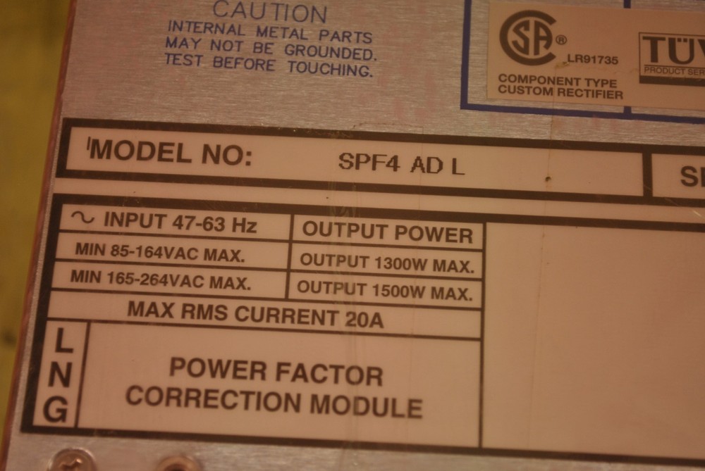 Power-One SPF4 AD L DC Power Supply SPF4ADL