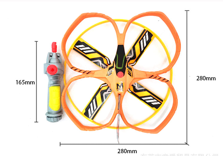 Mega drone Stunt flyer floats hovers