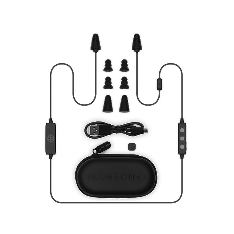 Plugfones Wireless Bluetooth Liberate 2.0 Earplug, Headphones for Shooting