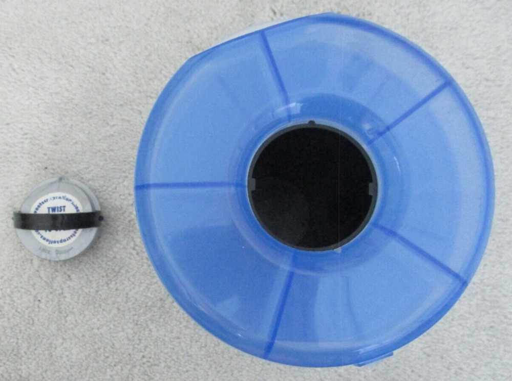 Scrapper Stacker Craft Buttons Storage Container Round 5 Layer 25 Section Handle