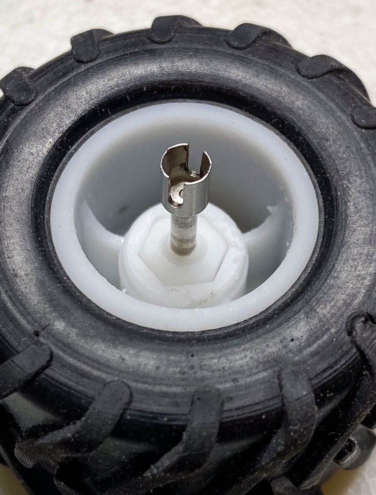 Custom Losi Micro Raminator Wheels and Hex Kit - White