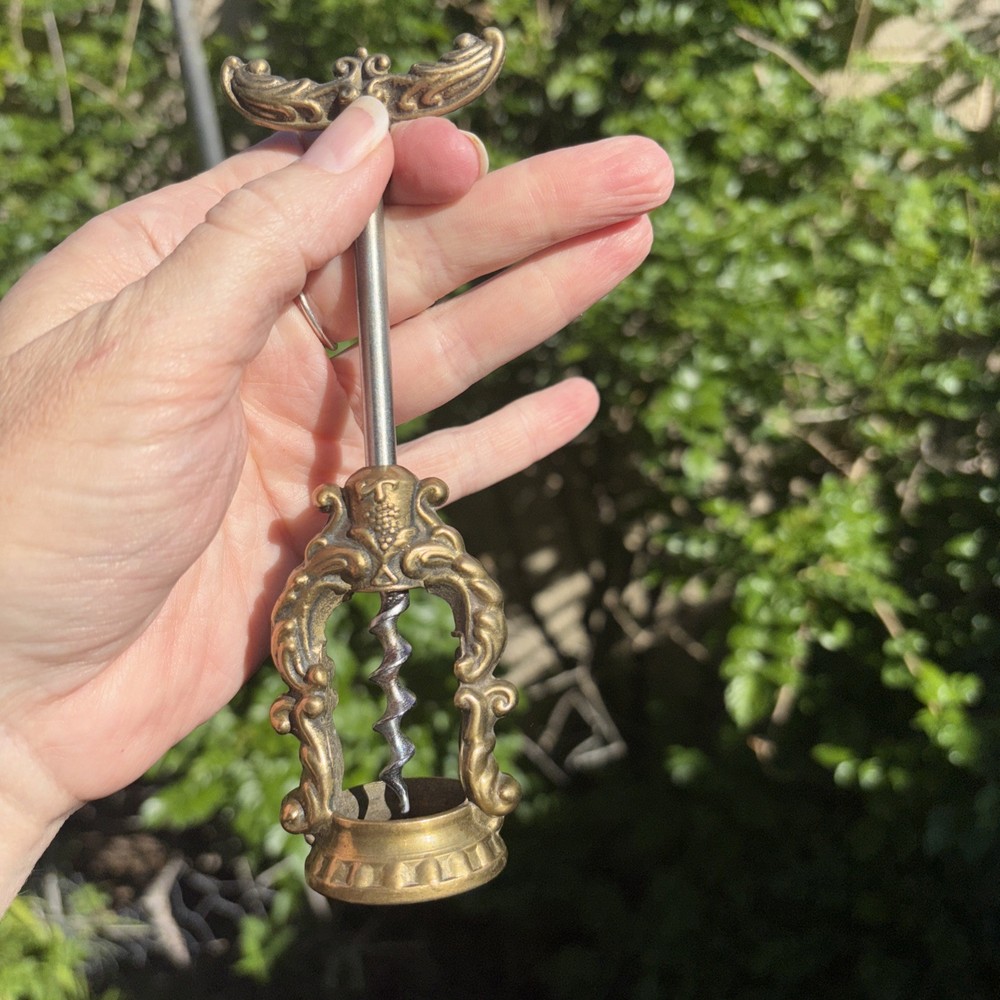 Antique Brass Bottle Opener