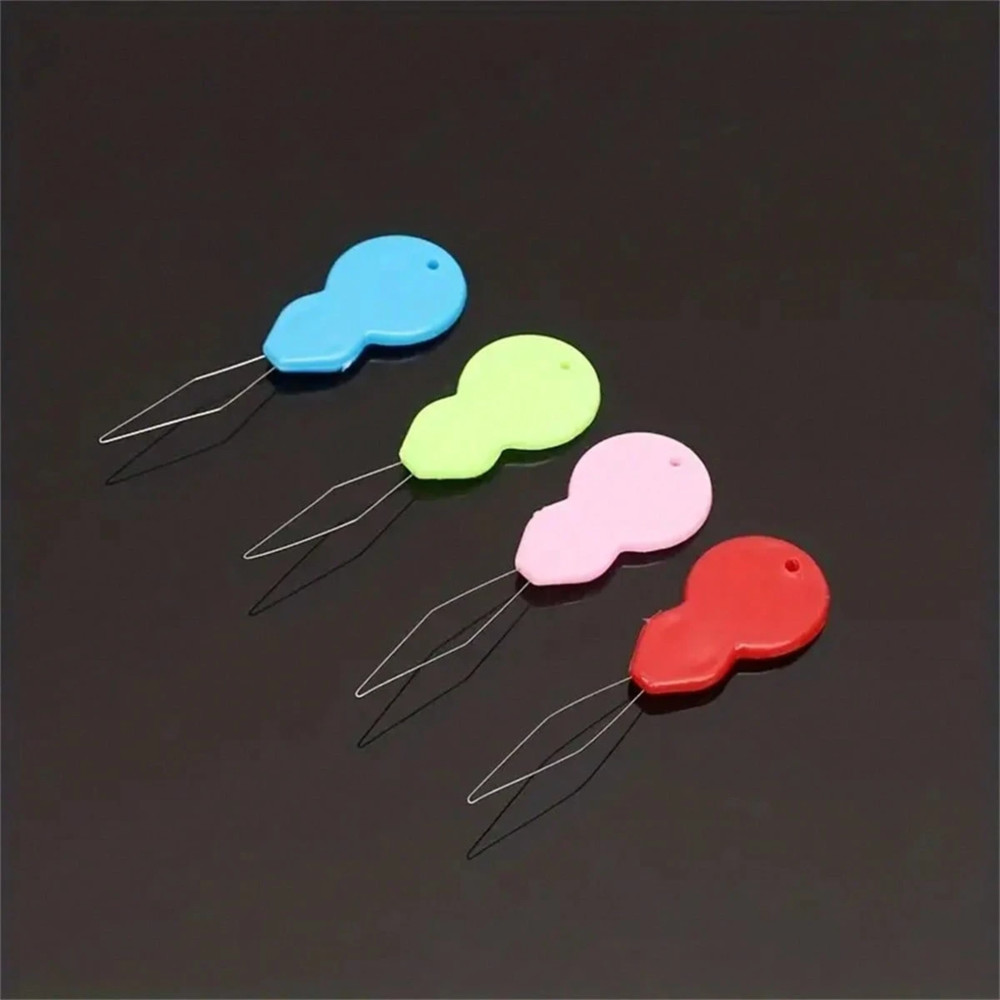 5/10x Plastic Needle Threaders Needle Threader Hand Machine Sewing Tools For DIY
